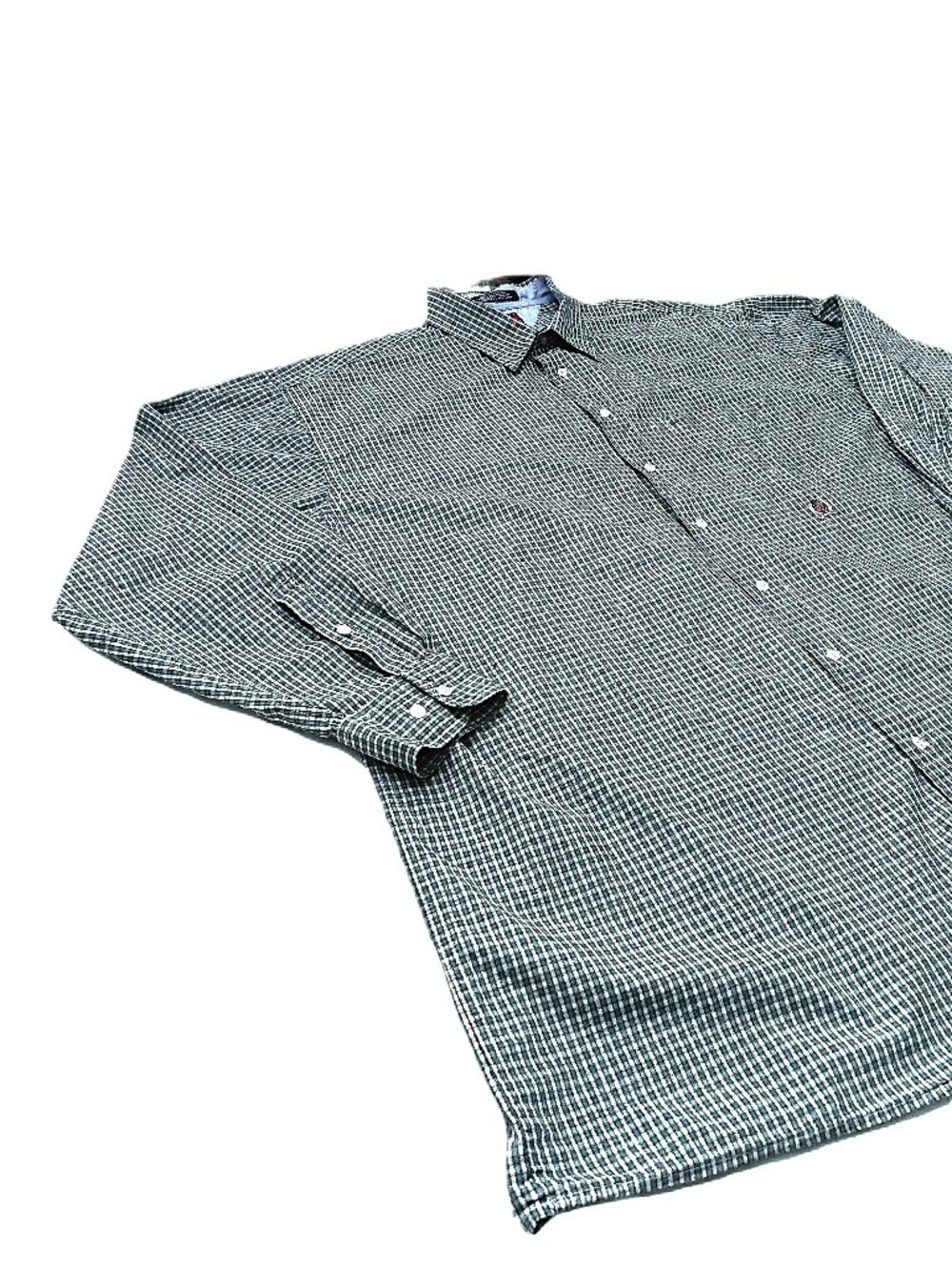 TOMMY HILFIGER Men's Button-Down Shirt. Plus Size 3XLT - Picture 4 of 8